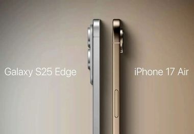مقایسه آیفون ایر و گلکسی S۲۵ اج؛ نبرد تاریخی اپل و سامسونگ