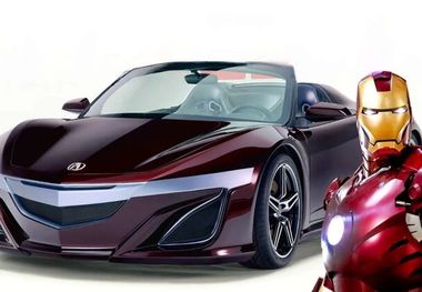 ماشین افسانه‌ای «آیرون من» به حراج می‌رود