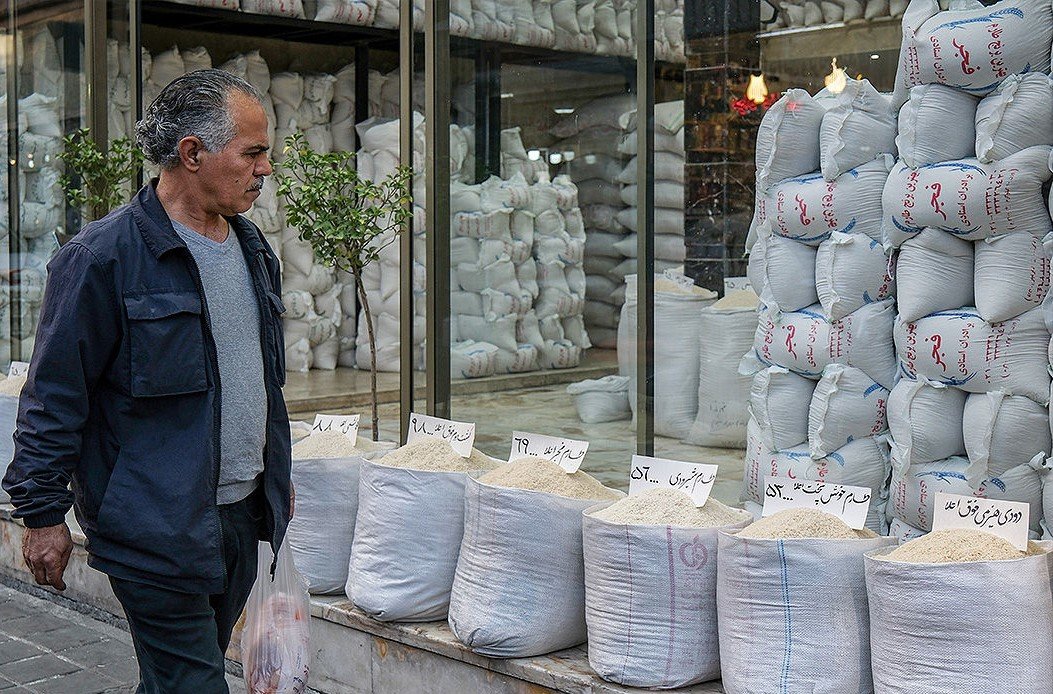 قیمت برنج پاکستانی و هندی امروز یکشنبه 24 فروردین 1404/ برنج محسن کیلویی چند>