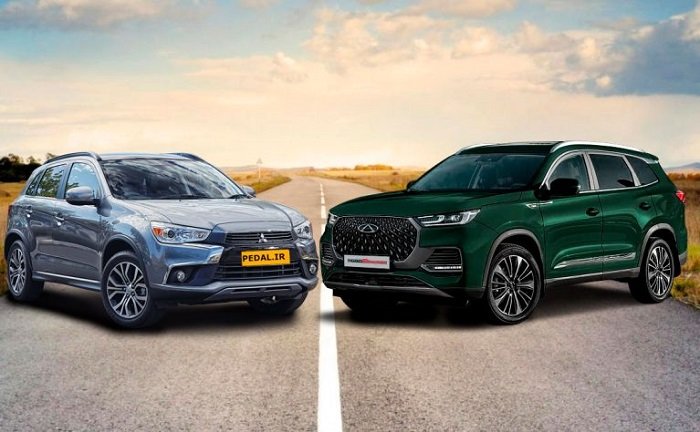 مقایسه میتسوبیشی ASX و تیگو 8 پرو مکس؛ ژاپنی یا چینی؟