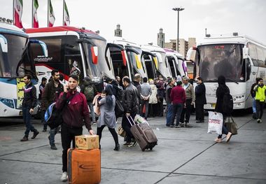 بلیط اتوبوس برای اربعین دوبرابر می‌شود