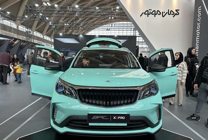 اولین تصاویر از هاچ‌بک ملی کرمان موتور منتشر شد
