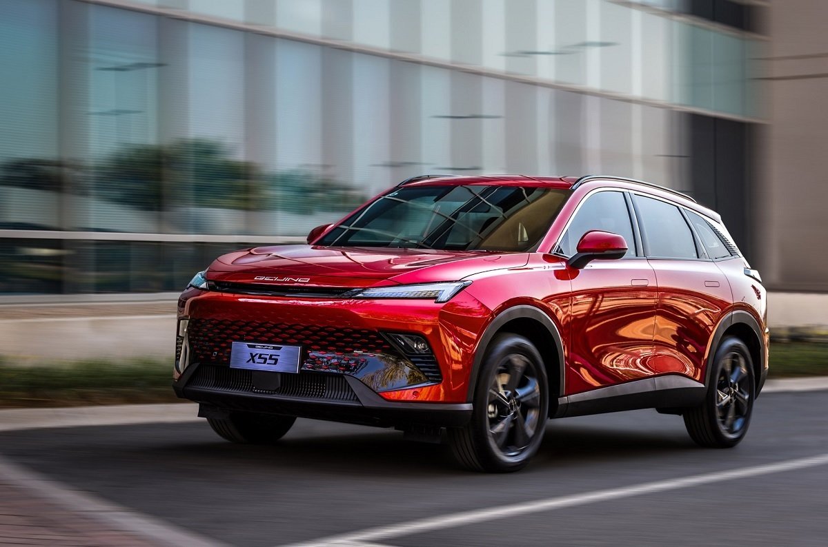 بایک X55؛ شاسیبلند جدید چینی در ایران معرفی شد