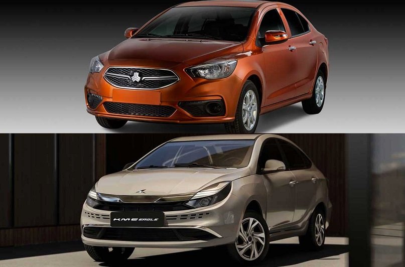 مقایسه کی‌ام‌سی ایگل و شاهین پلاس؛ نبرد بهترین سدان ایرانی در بازار