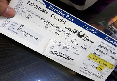 قیمت بلیط هواپیما تهران-مشهد امروز ۲۸ فروردین ۱۴۰۳