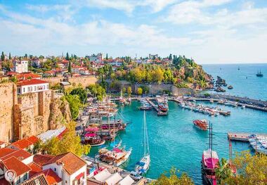 قیمت تور هوایی آنتالیا امروز ۳ تیر / تور ارزان ترکیه چند؟