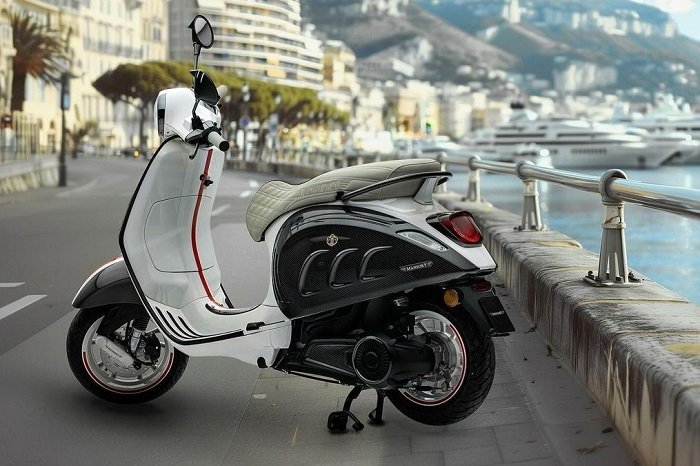 شاهکار تیونر ایرانی در طراحی موتورسیکلت وسپا