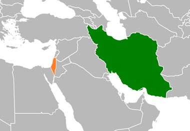 فاصله ایران تا اسرائیل چند کیلومتر است؟