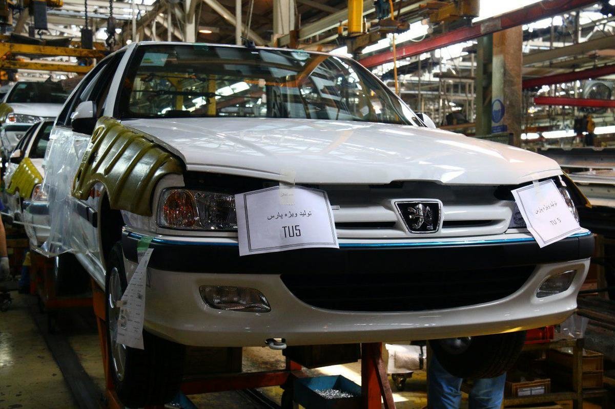 تولید پژو پارس به ۷۰۰ دستگاه در روز می‌رسد