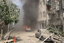 انفجار در خیابان ولیعصر تهران
