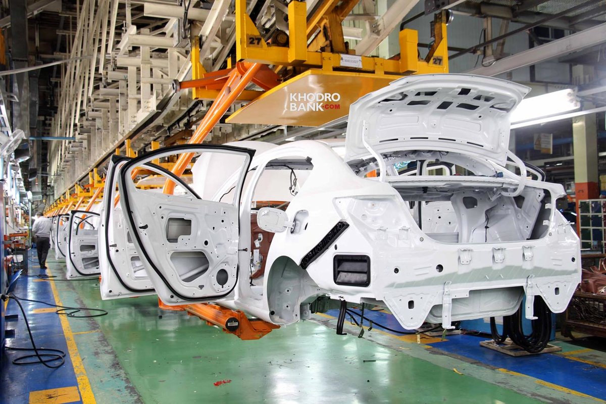 تولید خودرو ٨ درصد رشد یافت‌ 