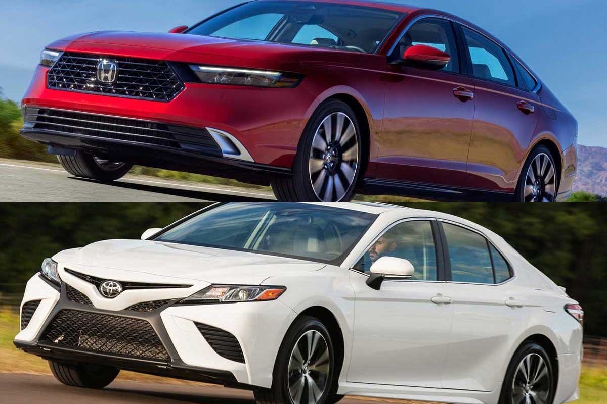 مقایسه تویوتا کمری و هوندا آکورد 2025؛ دوئل بهترین سدان وارداتی به ایران