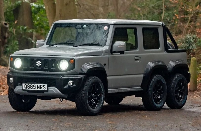 سوزوکی جیمنی شش چرخ؛ رقیب اقتصادی مرسدس G63 AMG رونمایی شد