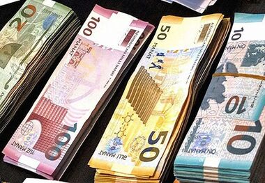 قیمت منات آذربایجان امروز دوشنبه ۸ مرداد/ منات پایین آمد