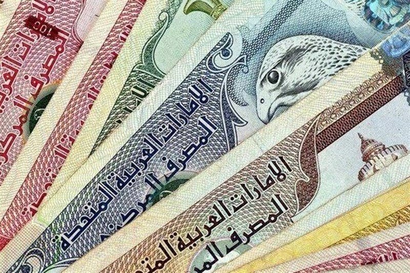 قیمت درهم امارات امروز ۱۹ تیر