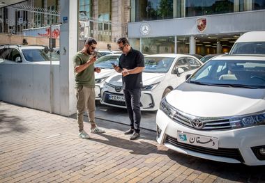 قدبلندها دور این خودروها خط بکشند